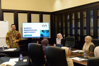 Kursus Pengurusan Mesyuarat dan Penulisan Minit Mesyuarat bagi tahun 2025
